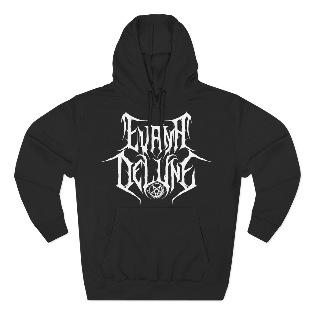 Evana De Lune Death Metal Logo Hoodie